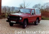 Dad's Nissan Patrol