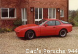 Dad's Porsche 944