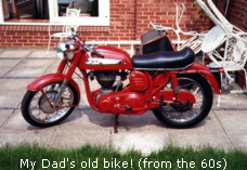 My Dad's old bike! (from the 60s)