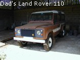 Dad's Land Rover 110