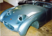 Bonnet painted